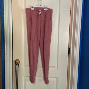 Pink sweatpants